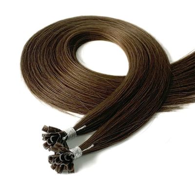 Extensions de cheveux naturelles en U-tip Remy Virgin Fusion Extension de cheveux double dessiné pour les cheveux