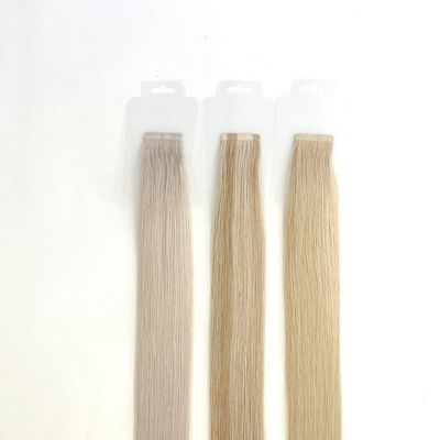 Couleur blonde sans couture Slim Tape Extensions de cheveux pour les femmes teinture teinture à l'intérieur US