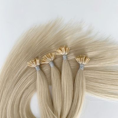Les extensions de cheveux humains italiennes pré-liées à double tirage I Tip U Tip de qualité professionnelle