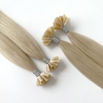 Crème à base de kératine russe U Tip Extensions de cheveux humains Vierges brutes Double dessiné Remy Coût de livraison