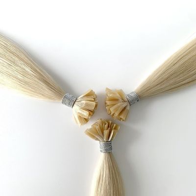 Crème à base de kératine russe U Tip Extensions de cheveux humains Vierges brutes Double dessiné Remy Coût de livraison