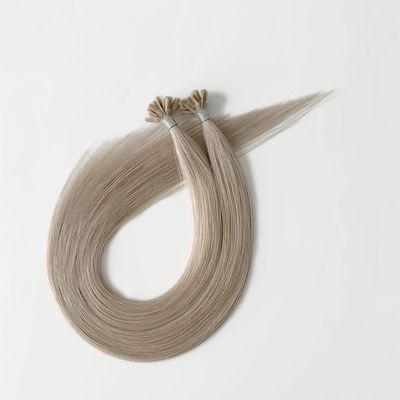 Cheveux Remy Cheveux humains à double traction vierge cru pré-lié à la kératine Ongle U-tip Extension de cheveux