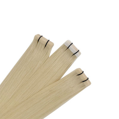 Personnalisation Double dessiné russe sans couture 100% ruban adhésif capillaire humain dans les extensions de cheveux