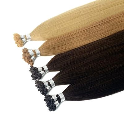 TNT Expédition de cheveux humains droits T-tip Y-tip Extensions de cheveux avec conception