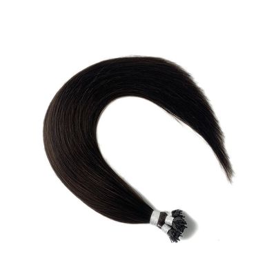 Extensions de cheveux humains pré-liées en U/I/Y à double traction avec kératine à pointe plate