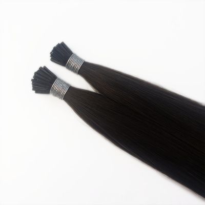 Type de cheveux humains Cheveux brésiliens Double dessiné I pointe Extensions de cheveux Expédition Aramex