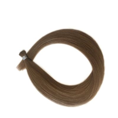 Cheveux péruviens I pointe de cuticule Extensions de cheveux alignés Rapport double dessiné Aucun enchevêtrement
