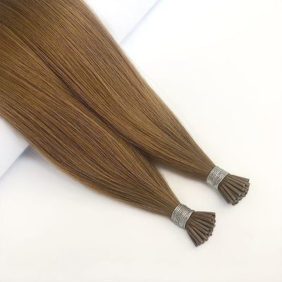 Cheveux péruviens I pointe de cuticule Extensions de cheveux alignés Rapport double dessiné Aucun enchevêtrement