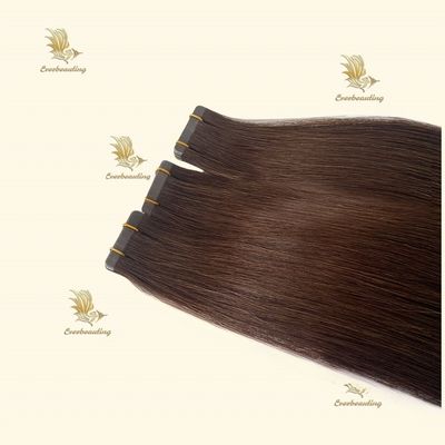 Ruban-240301 Ruban brun foncé dans les extensions de cheveux Coût d'expédition et livraison