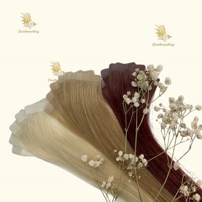 12A Grade European Tape Ins Raw Cheveux non traités personnalisé pour vos besoins