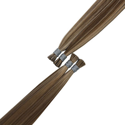 30 jours Retour 1g/fil de tige de kératine I bout Extensions de cheveux humains Double dessiné lisse