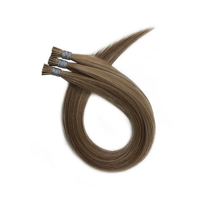 30 jours Retour 1g/fil de tige de kératine I bout Extensions de cheveux humains Double dessiné lisse