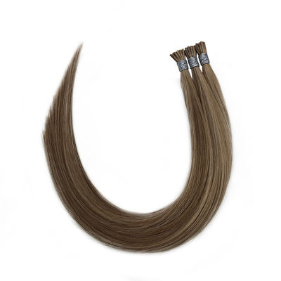 30 jours Retour 1g/fil de tige de kératine I bout Extensions de cheveux humains Double dessiné lisse