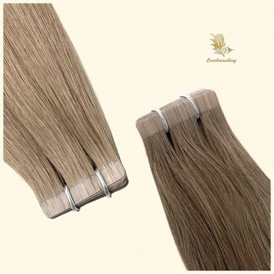 Tape de trame de cheveux russes Extensions de cheveux sur mesure Demande de cheveux Remy à double traction