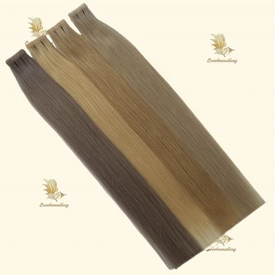 Tape de trame de cheveux russes Extensions de cheveux sur mesure Demande de cheveux Remy à double traction
