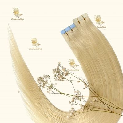 Longue bande blonde Remy dans les extensions de cheveux longueur de cheveux 20 pouces 30 jours Retour remboursement