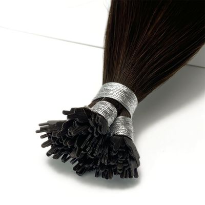 Expédition Aramex 100% Remy Cheveux humains non traités Ventilateur Y Tête Extensions de cheveux Straight Style