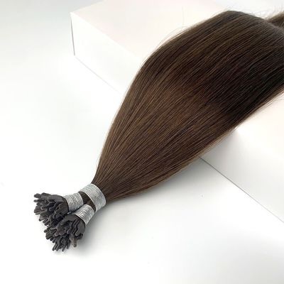 Y Tip Jet Noir Couleur naturelle Cheveux vietnamiens Extensions de kératine 12-28 pouces Longueur