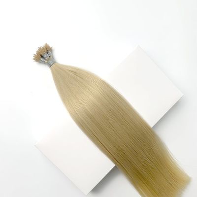18 pouces Virgin Remy End épais Keratine Ventilateur de pointe Extension de cheveux avec 0,300 kg de poids brut