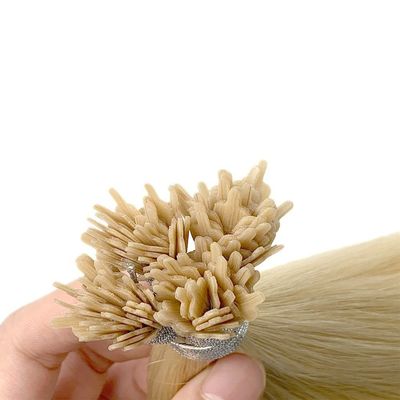 18 pouces Virgin Remy End épais Keratine Ventilateur de pointe Extension de cheveux avec 0,300 kg de poids brut