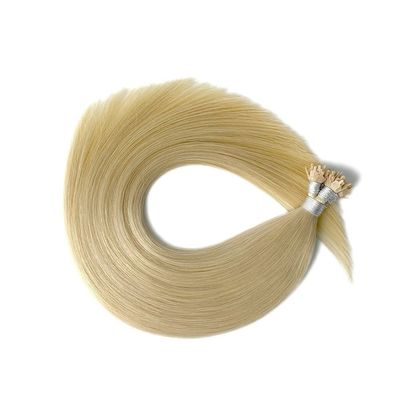 18 pouces Virgin Remy End épais Keratine Ventilateur de pointe Extension de cheveux avec 0,300 kg de poids brut