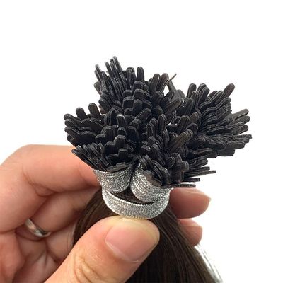 V-Tip Fan Tip Extension de cheveux faite de cheveux Remy à double traction pour expédition rapide DHL