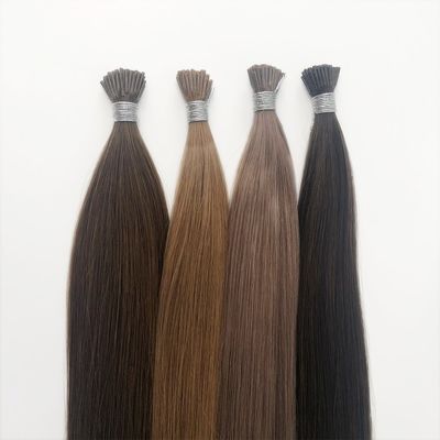 100% d' extensions de cheveux humains Remy Russe I-Tip Muti-Colour Satisfaction garantie