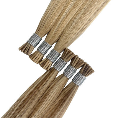 I-Tip 20 pouces Remy Extensions Pré-Lié Cheveux Humains Pure Cheveux Vierges avec teinture