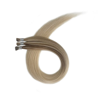 I-Tip 20 pouces Remy Extensions Pré-Lié Cheveux Humains Pure Cheveux Vierges avec teinture