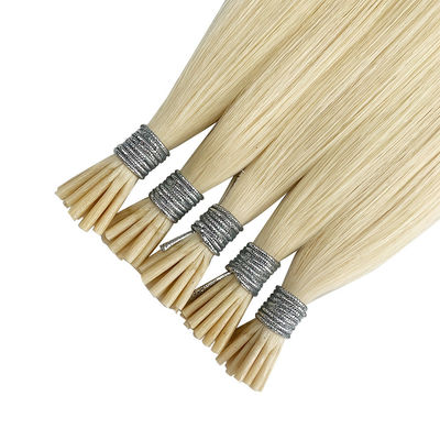 Extensions de cheveux humains à tête double italienne en kératine pré-liée