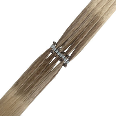 Les extensions de cheveux 18 pouces italienne Keratine Bond I pointe Cheveux humains Double dessiné Cheveux Remy