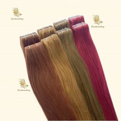 7.5*70cm Cheveux Rémy Double bande invisible dans les extensions Texture droite / Bodywave