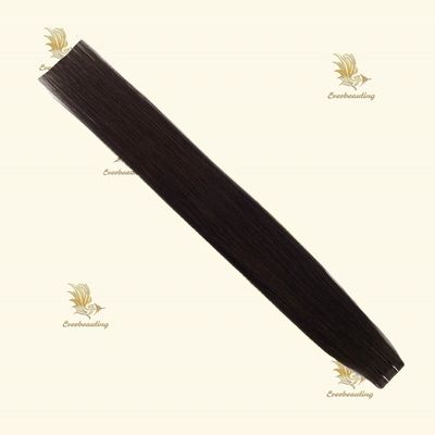 Paiement initial Cheveux invisibles russes Double bande Remy dans l'extension de cheveux humains