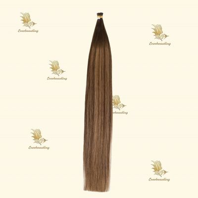 Couleur de balayage naturel à double dessin couleur Muti-couleur style droit Itip extensions de cheveux humains