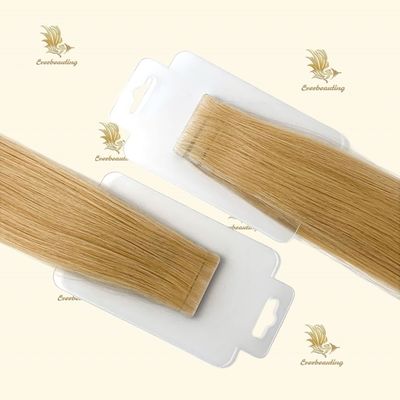 Personnalisation Style pré-lié Cheveux blonds russes Tape Remy en extensions Cheveux humains