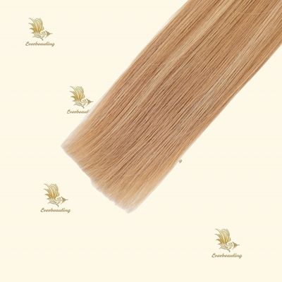 Anneaux X Pré-liés Muti-Color Cheveux humains russes Micro-Anneau I-Tip Extensions de cheveux Durables