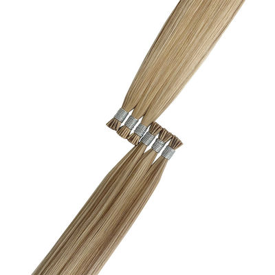 Demande personnalisée Double ratio dessiné Beauté de cheveux Balayage I-Tip Extensions de cheveux
