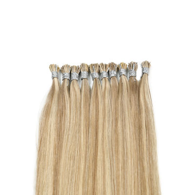 Demande personnalisée Double ratio dessiné Beauté de cheveux Balayage I-Tip Extensions de cheveux