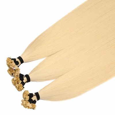 Cuticule alignée Cheveux Rémy Italie Kératine U/V/I/Tip plat Extension de cheveux Pas de perte