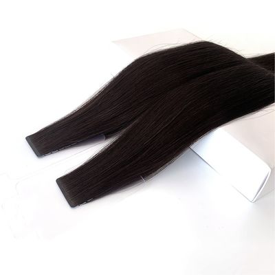 Coiffure mince russe Rémy Cheveux vierges Haute densité Extension douce et brillante 100% Cheveux humains