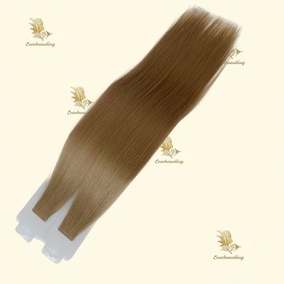 Cheveux Remy Extension de cheveux humains 2024 Marge étroite 0,8 cm arrière 0,3 cm avant enchevêtrement libre bande
