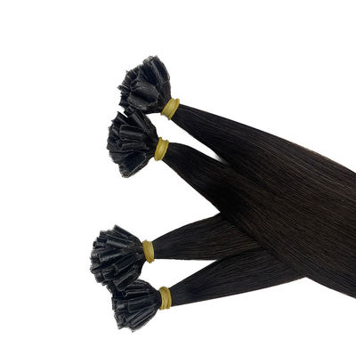 Extensions de cheveux à pointe de kératine U pour femmes blanches 1 g/fil