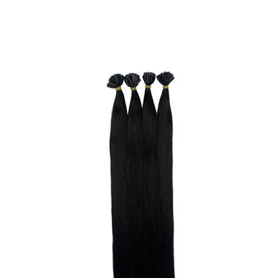 Extensions de cheveux à pointe de kératine U pour femmes blanches 1 g/fil