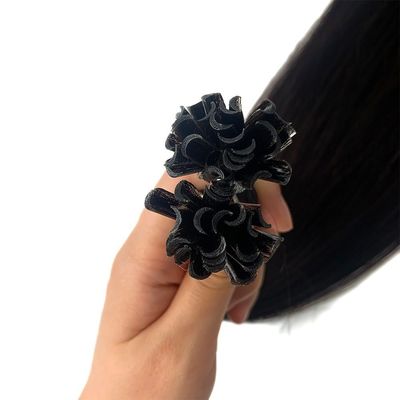 Extensions de cheveux humains à double traction de couleur muti Cheveux brésiliens pré-liés en kératine Cheveux
