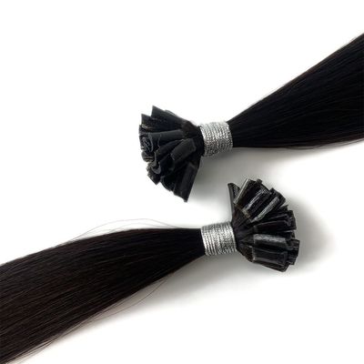 Extensions de cheveux humains à double traction de couleur muti Cheveux brésiliens pré-liés en kératine Cheveux