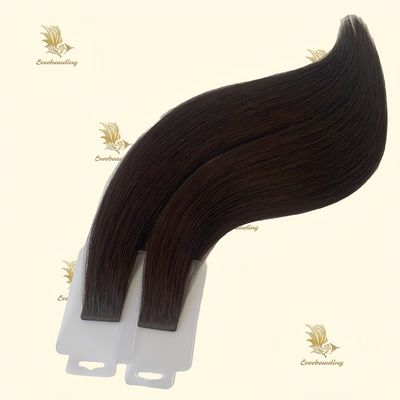 Coiffure brésilienne Muti-Color avec des extensions de cheveux Jet Black Slim Tape Obtenez la vôtre maintenant