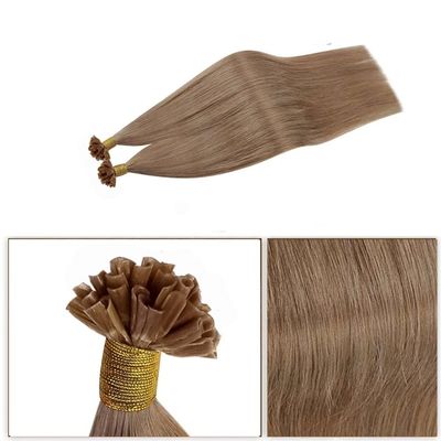 Everbeauting Top Grade Blonde Pré-Lié Extensions de cheveux à la kératine U/Coups de l'ongle Cheveux Remy
