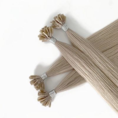 Différentes couleurs de cheveux humains russes Remy U Extension de pointe sans perte de cheveux Type de connecteur