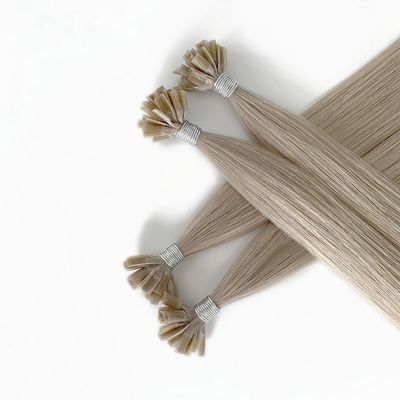Différentes couleurs de cheveux humains russes Remy U Extension de pointe sans perte de cheveux Type de connecteur