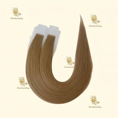 Remboursements 100% en bandeau complet de cuticule pour les cheveux Remy Sticker Slim Tape en extensions de cheveux